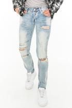 Forever21 Dope Distressed Sand Wash Jeans