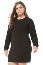 Forever21 Plus Size Ruched Sleeve Sweater Dress