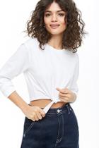 Forever21 Self-tie Hem Top
