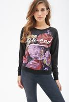 Forever21 High-end Graphic Top