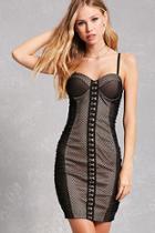 Forever21 Netted Bustier Bodycon Dress