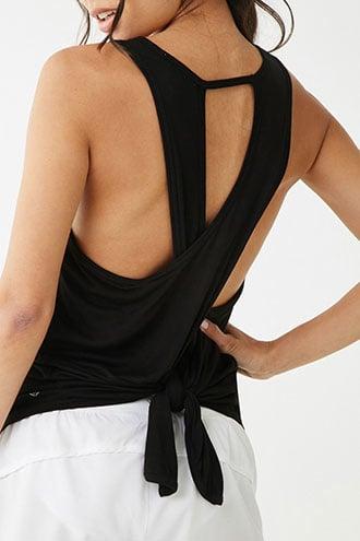 Forever21 Active Cutout Cross-back Tank Top