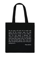 Forever21 Bible Verse Tote Bag