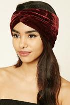Forever21 Dark Brown Twist-front Headwrap