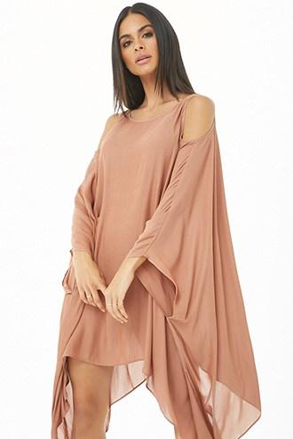Forever21 Open-shoulder Kaftan Swim Cover-up
