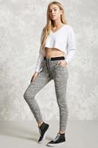 Forever21 Marled Knit Sweatpants