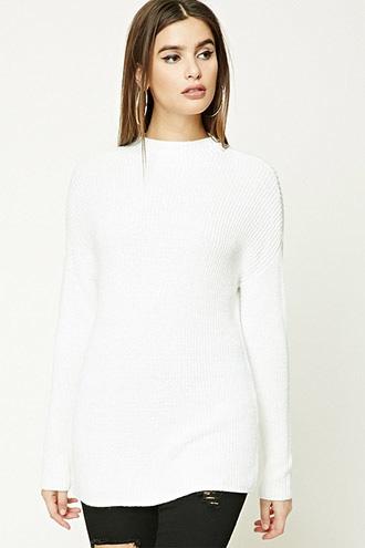 Forever21 High Neck Dolman Sweater