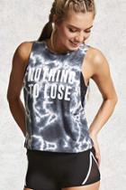 Forever21 Active Tie-dye Graphic Tank