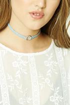 Forever21 O-ring Denim Choker