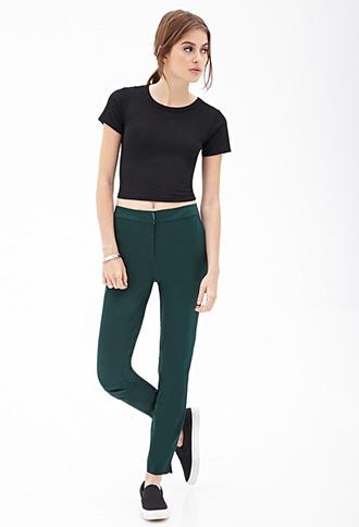 Forever21 Classic Woven Trousers