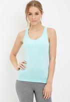 Forever21 Women's  Seamless Athletic Tank (sea Green)