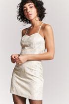 Forever21 Metallic Jacquard Cami Dress