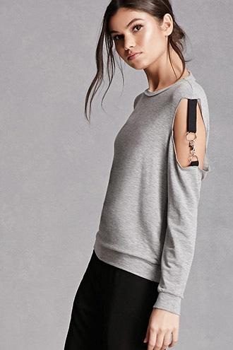 Forever21 Key Chain Open-shoulder Top