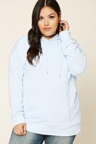 Forever21 Plus Size Distressed Hoodie