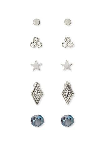 Forever21 Bead And Star Stud Set