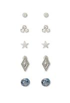 Forever21 Bead And Star Stud Set