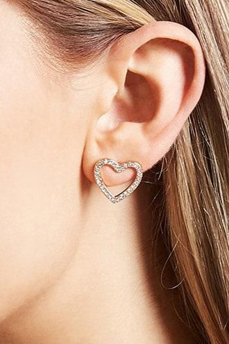 Forever21 Cutout Heart Jewelry Set