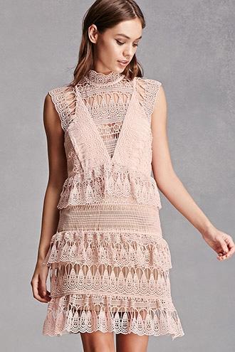 Forever21 Rd & Koko Crochet Dress