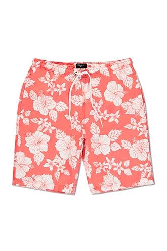 Forever21 Hibiscus Floral Print Shorts