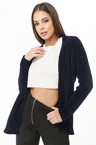 Forever21 Chenille Knit Cardigan