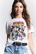 Forever21 Kiss Graphic Band Tee