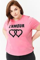 Forever21 Plus Size L'amour Graphic Tee