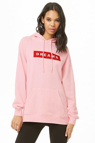 Forever21 Dreams Fleece Graphic Hoodie