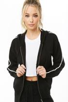 Forever21 Active Contrast-trim Hoodie