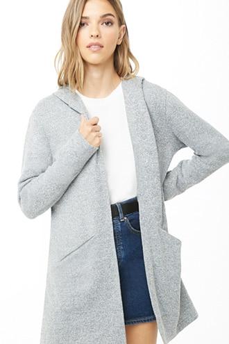 Forever21 Brushed Marled Cardigan