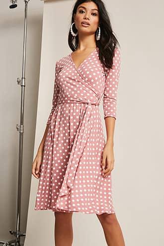 Forever21 Eta Polka Dot Dress