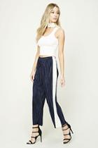 Forever21 Stripe Accordion Pleated Pants