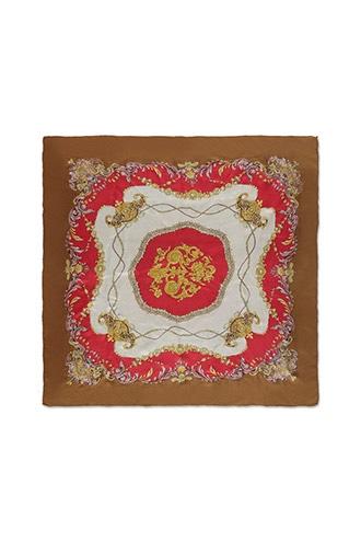Forever21 Repurposed Ornate Satin Scarf