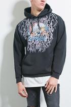 Forever21 Bleach. Eagle Graphic Hoodie