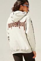 Forever21 Women's  Purpose Tour Graphic Hoodie