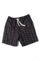 Forever21 Just Threads Flamingo Drawstring Shorts