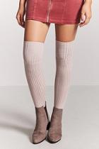 Forever21 Metallic Over-the-knee Socks