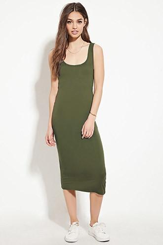 Forever21 Plus Women's  Bodycon Midi Dress