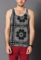 21 Men Bandana Print Tank