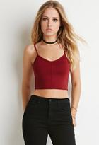 Forever21 Center-seamed Cropped Cami