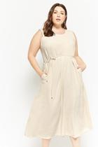 Forever21 Plus Size Linen-blend Maxi Dress