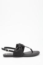 Forever21 Bow Thong Sandals