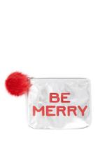 Forever21 Be Merry Graphic Makeup Pouch