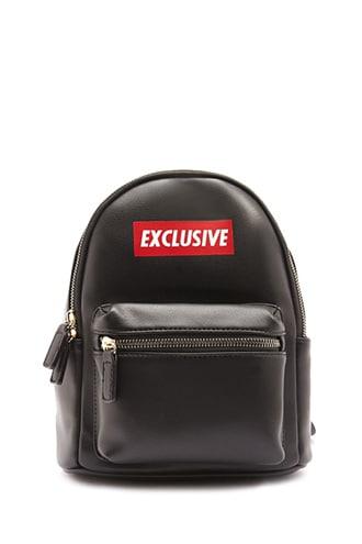 Forever21 Exclusive Graphic Backpack