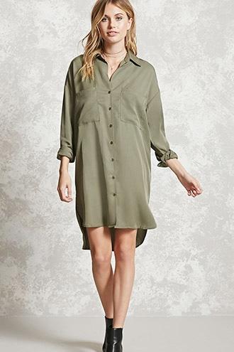 Forever21 Contemporary Shirt Dress
