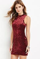 Forever21 Crushed Velveteen Bodycon Dress