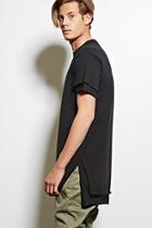 21 Men Men's  Victorious Raw-cut Layered Tee