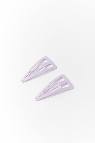 Forever21 Geo Cutout Barrette Set