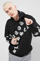 Forever21 Blessed Youth Graphic Hoodie