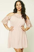 Forever21 Plus Size Open Shoulder Dress