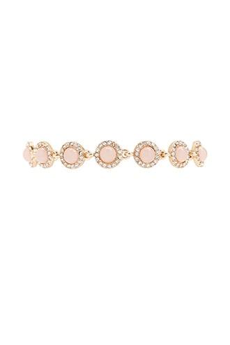 Forever21 Faux Gem Rhinestone Bracelet